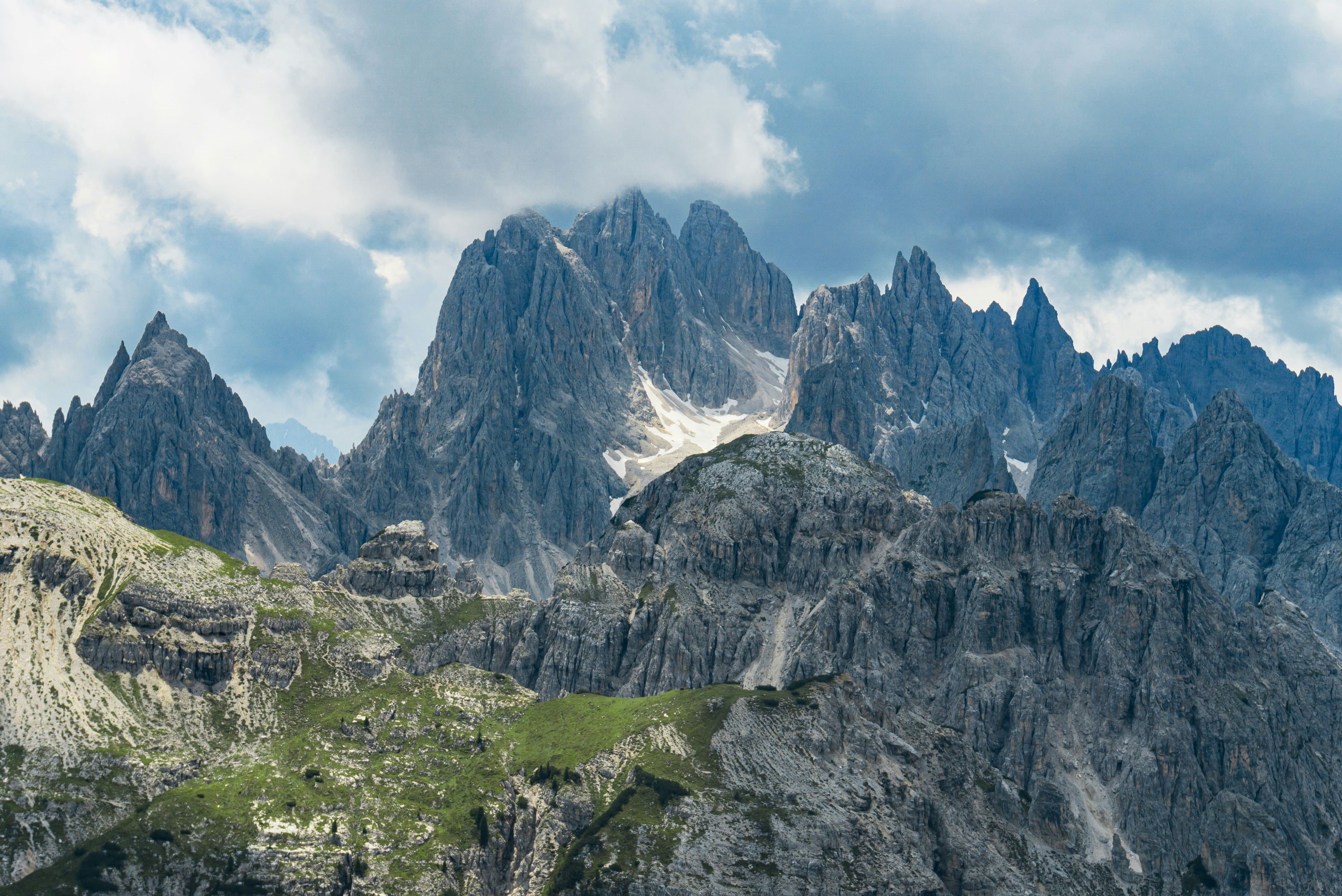 Bird's eye view of mountain